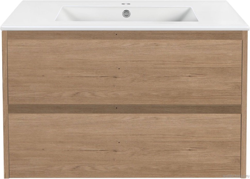 Мебель для ванной комнаты Vincea Gio 80 натуральный дуб