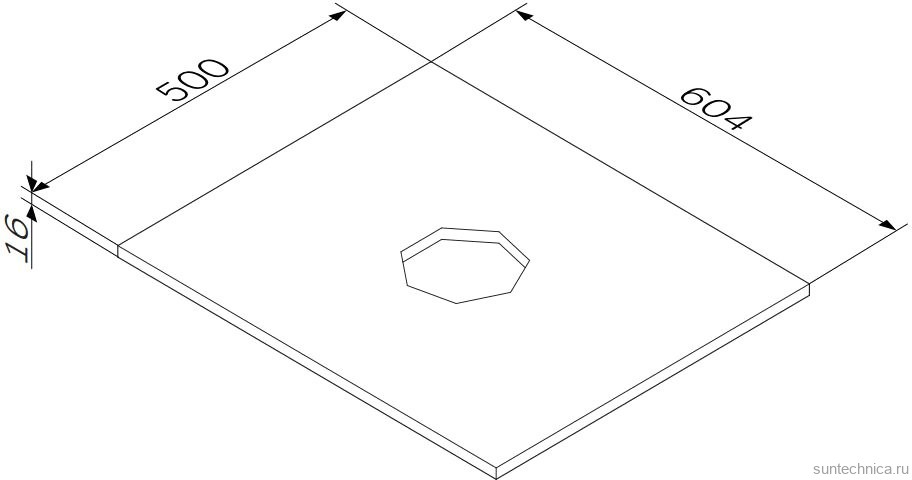 Тумба под раковину со столешницей AM.PM Func 60 белая матовая, с 2 ящиками