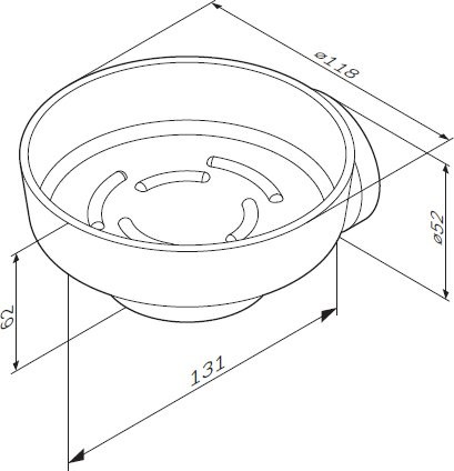 Набор Стакан AM.PM Bliss L A5534364 + Мыльница A5534264