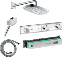 Душевой комплект Hansgrohe Raindance Select E 300 27385400+26530400+28272000+15355400+15310180