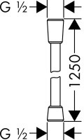 Душевой комплект Hansgrohe Raindance Select E 300 27385400+26530400+28272000+15355400+15310180