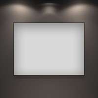 Зеркало Wellsee 7 Rays’ Spectrum 120х80 черное матовое