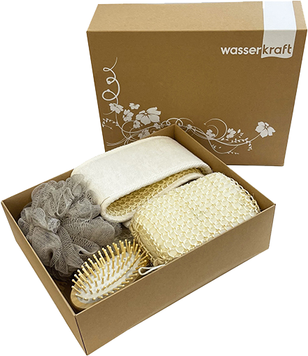 Душевой уголок Wasserkraft Lippe 45S03 + мочалка