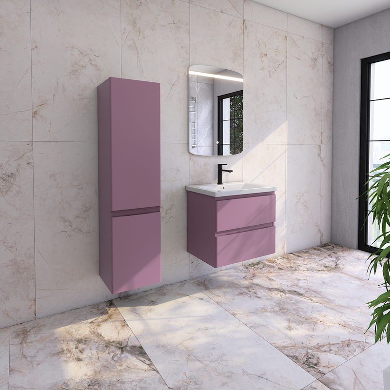 Тумба под раковину без столешницы Caprigo Forte 65 подвесная, лиловая