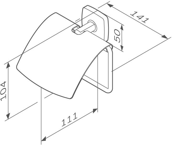 Набор Держатель AM.PM Gem A90341422 + Ершик A9033422