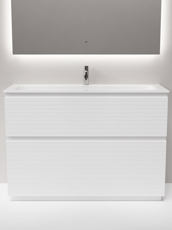 Мебель для ванной комнаты Sancos Folk Floor 120 напольная, bianco, раковина CN7017