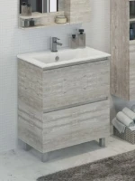Мебель для ванной комнаты Comforty Верона 75 напольнвя, белый дуб