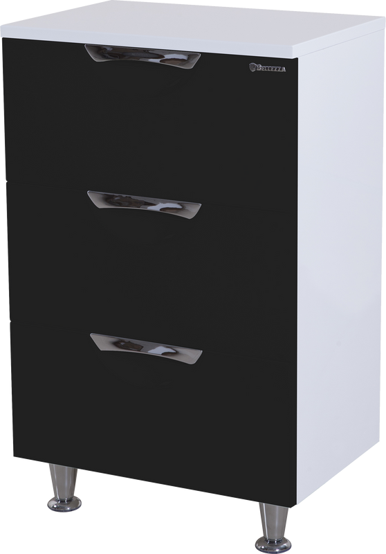 Тумба Bellezza Лагуна 50 черная