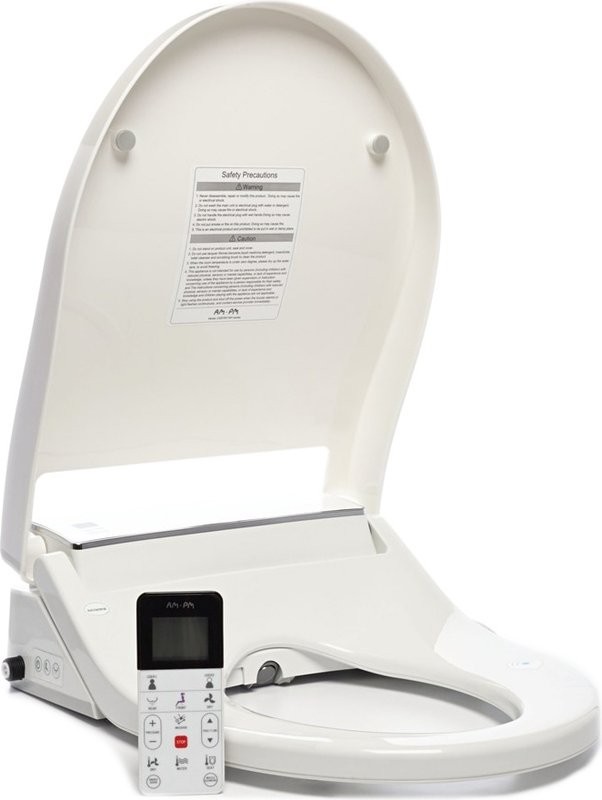 Комплект Унитаз подвесной AM.PM Inspire FlashClean C501700WH + Крышка Admire CCC7851WH с функцией биде, петли хром + Инсталляция TECE Now 9400412 4 в 1 с кнопкой смыва