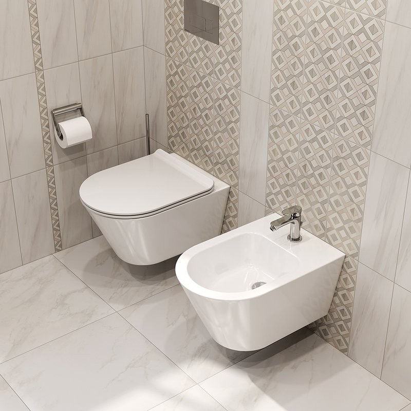 Смеситель для биде KERAMA MARAZZI Ole 69425KM.21.018 хром глянец