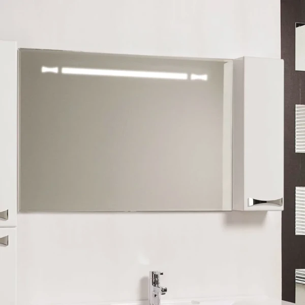 Зеркало AQUATON Диор 120 белое