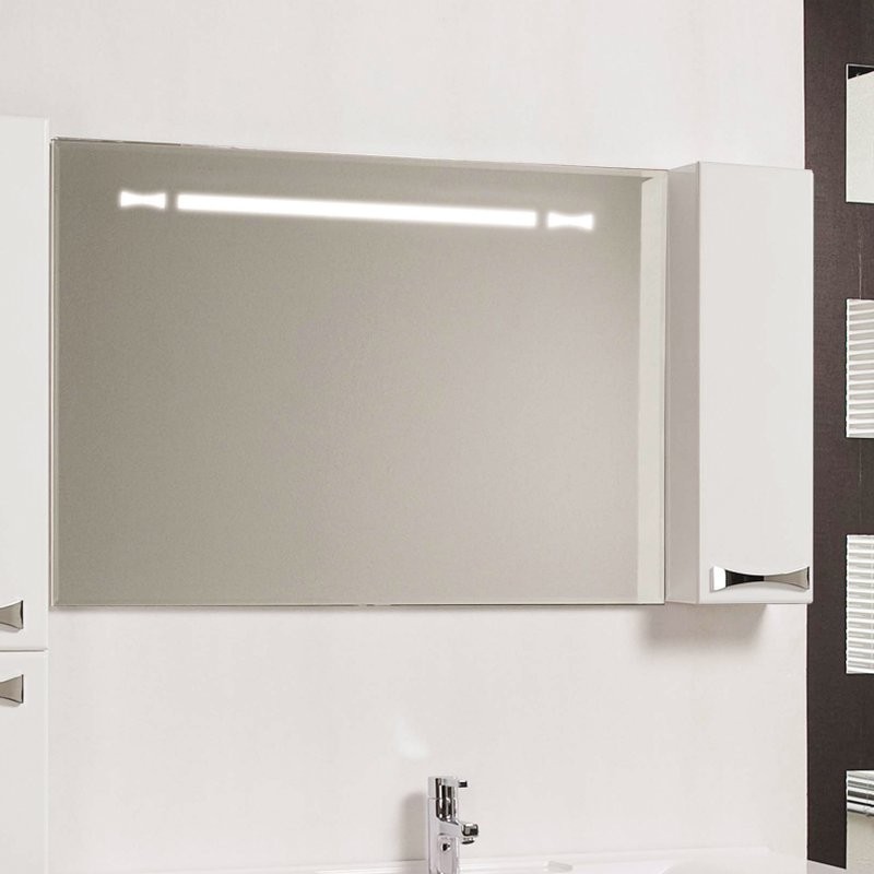 Зеркало AQUATON Диор 120 белое