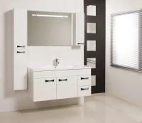 Зеркало AQUATON Диор 120 белое