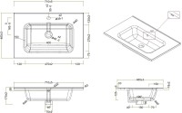 Мебельная раковина BelBagno BB700ETL