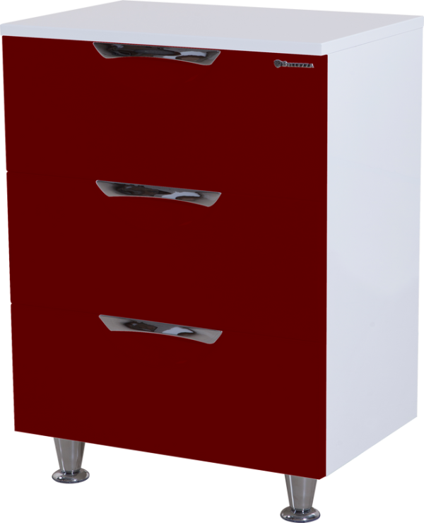 Тумба Bellezza Лагуна 60 красная