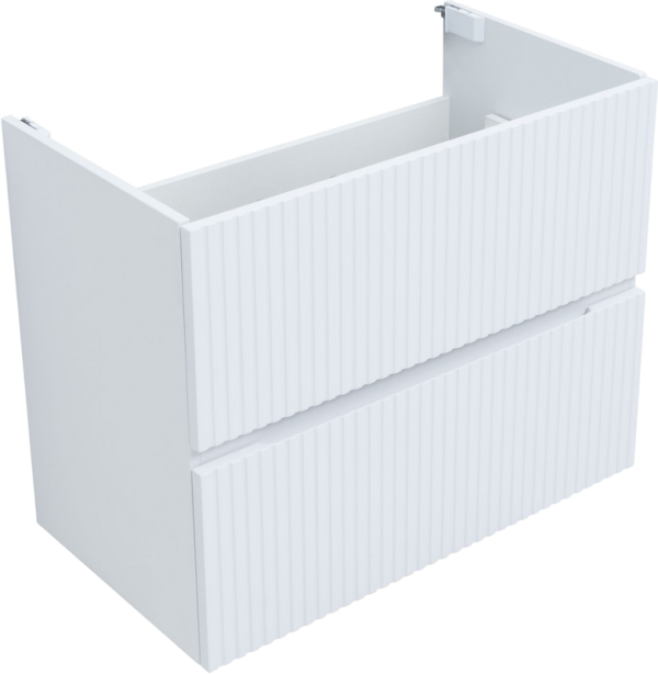 Тумба под раковину без столешницы Aquanet Джейн 80 подвесная, белая матовая
