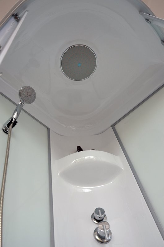 Душевая кабина Royal Bath HP RB 8120HP6-WT-R с низким поддоном, с сиденьем