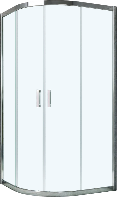Душевой уголок Vegas Glass ZS Tur Novo h1900 100 08 01 профиль глянцевый хром, стекло прозрачное