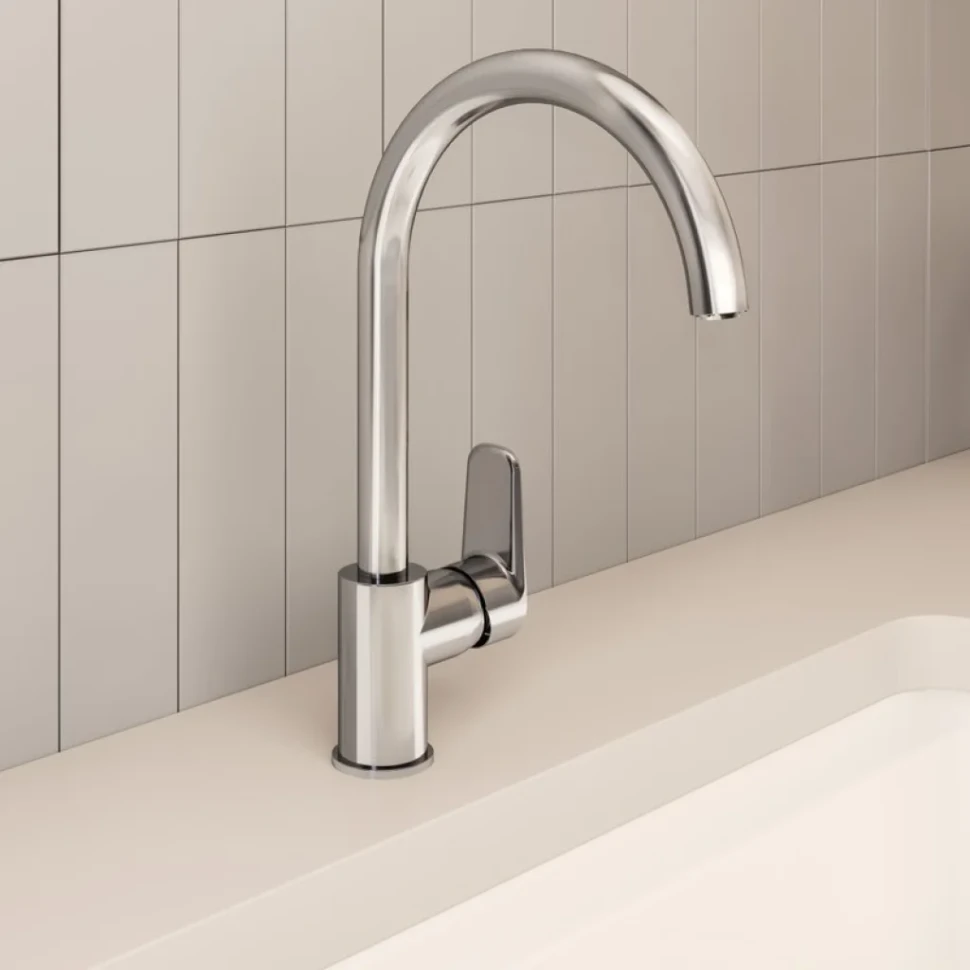 Смеситель для кухни VitrA Flow Soft A43419EXP хром