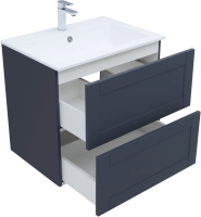 Тумба под раковину без столешницы Aquanet Терра 70 подвесная, маренго