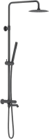 Душевая стойка Damixa Scandinavian Pure 936810300 черная матовая