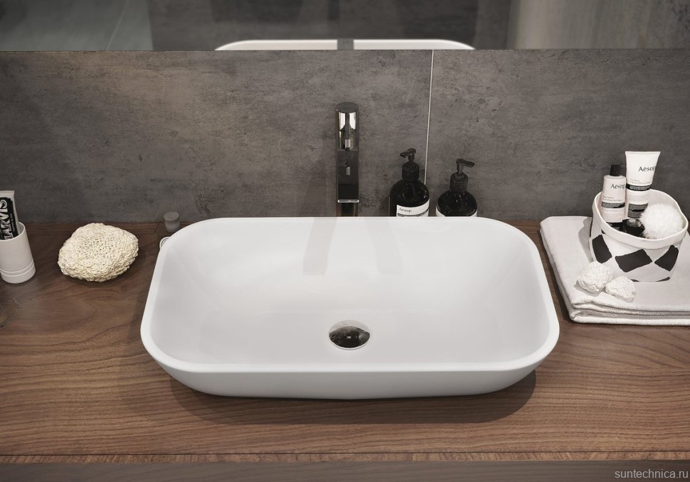 Накладная раковина Sanita luxe Infinity 60