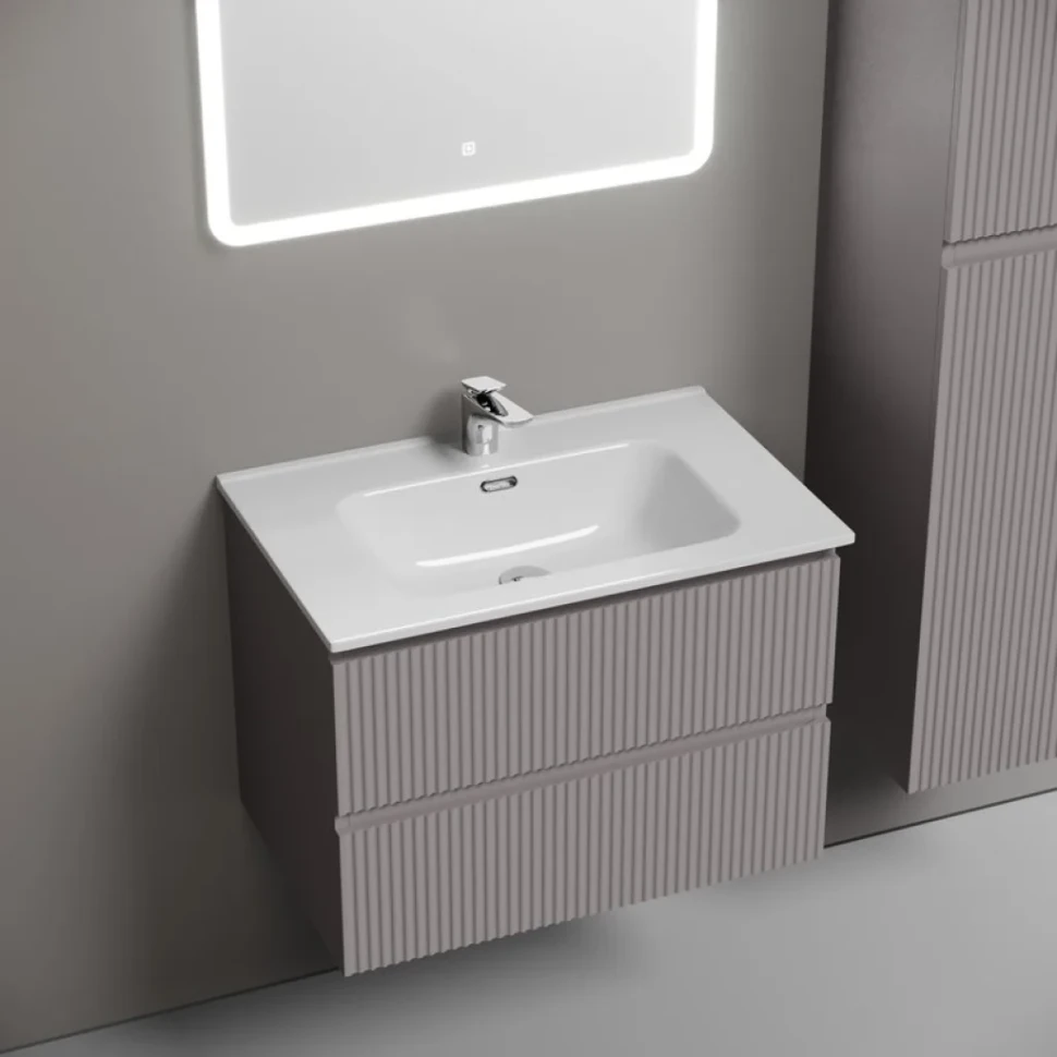 Тумба под раковину Sancos подвесная Snob R 70 Doha Soft SNR70SM