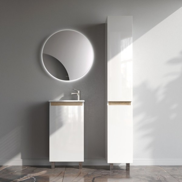 Мебель для ванной комнаты AM.PM X-Joy 45, напольная, белый глянец