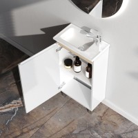 Мебель для ванной комнаты AM.PM X-Joy 45, напольная, белый глянец