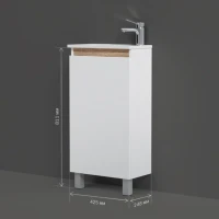 Мебель для ванной комнаты AM.PM X-Joy 45, напольная, белый глянец