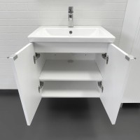 Мебель для ванной комнаты Comforty Лима 60П подвесная, матовая белая