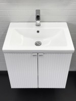 Мебель для ванной комнаты Comforty Лима 60П подвесная, матовая белая