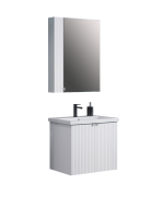 Мебель для ванной комнаты Comforty Лима 60П подвесная, матовая белая