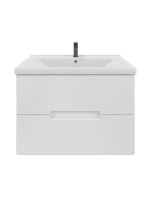 Мебель для ванной комнаты SanStar Ориана 80 подвесная, раковина Santek Миранда 80