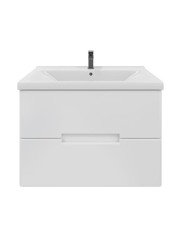 Мебель для ванной комнаты SanStar Ориана 80 подвесная, раковина Santek Миранда 80