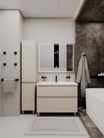 Тумба напольная SanStar Riana 100 Без раковины для ванной комнаты, cappuccino Тумба напольная SanStar Riana 100 Без раковины для ванной комнаты, cappuccino