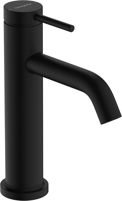 Смеситель для раковины Hansgrohe Tecturis S 110 73310670 матовый черный