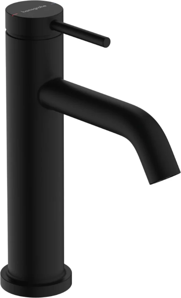Смеситель для раковины Hansgrohe Tecturis S 110 73310670 матовый черный