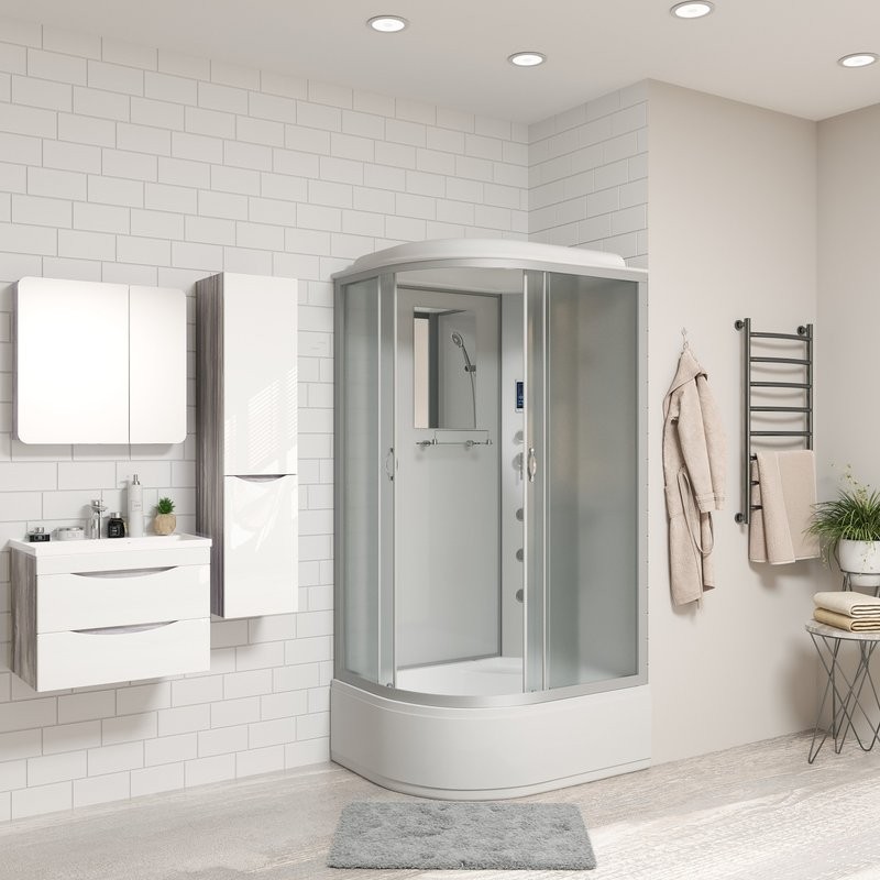 Душевая кабина Niagara Classic NG-2310-14RF 120х80 см, с гидромассажем и пультом управления