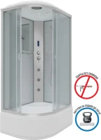 Душевая кабина Niagara Classic NG-2310-14RF 120х80 см, с гидромассажем и пультом управления
