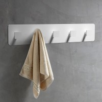 Крючок Abber Stein AS1650 матовый белый, на шурупах Крючок Abber Stein AS1650 матовый белый, на шурупах