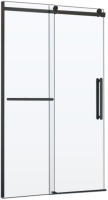 Душевая дверь в нишу Vincea Como Soft VDS-1CS120CLB 120 см профиль черный