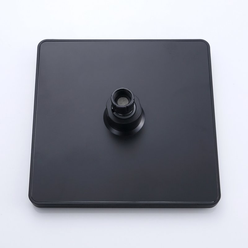 Верхний душ BOND Cube B02-9988 черный матовый