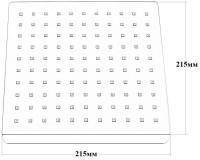 Верхний душ BOND Cube B02-9988 черный матовый