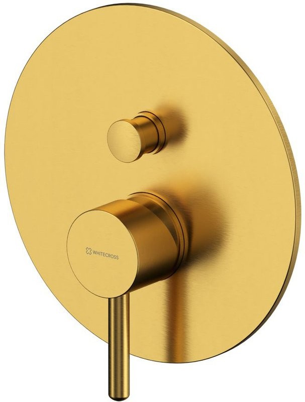 Душевой комплект WHITECROSS Y YSET05GLB С ВНУТРЕННЕЙ ЧАСТЬЮ, брашированное золото