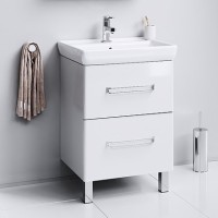 Тумба с раковиной Aqwella Neo 60 напольная Тумба с раковиной Aqwella Neo 60 напольная