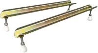 Акриловая ванна Ravak Rosa 95 L 160x95 см, угловая, левая, пристенная, белая, асимметричная, на ножках
