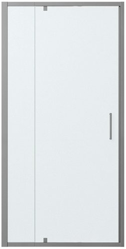 Душевая дверь в нишу Bravat Line BD100.4112A 100х200, распашная