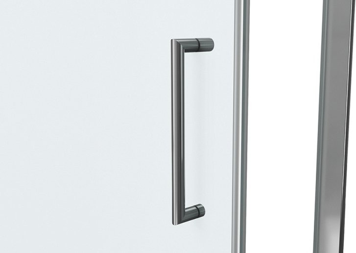 Душевая дверь в нишу Bravat Line BD100.4112A 100х200, распашная