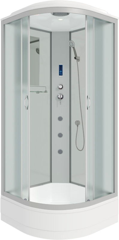 Душевая кабина Niagara Classic NG-3301-14F 90х90 см, с гидромассажем и пультом управления